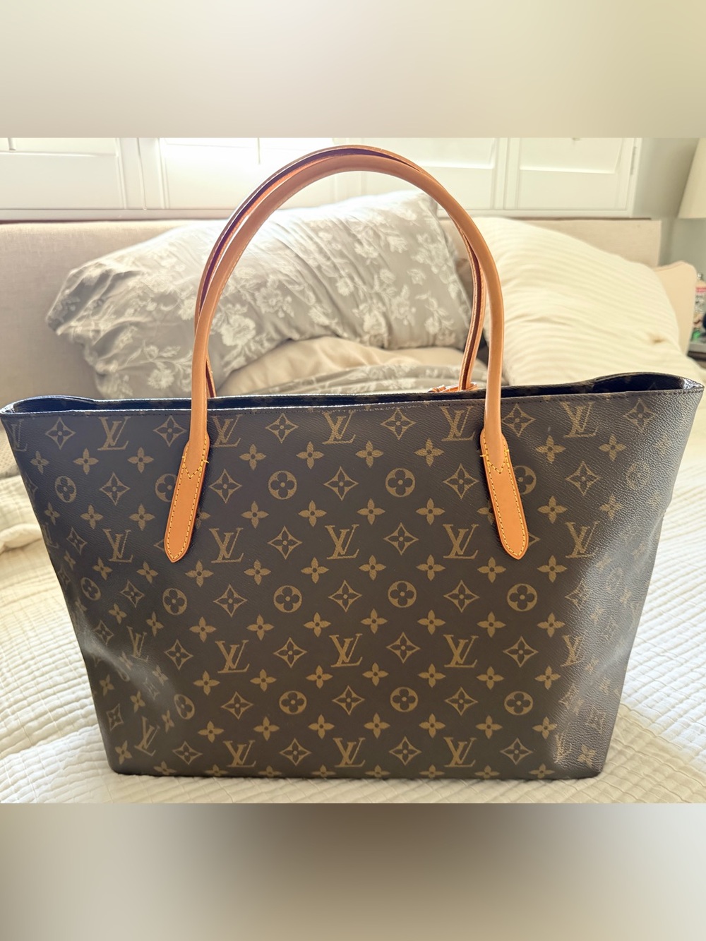 Authentic Louis Vuitton Monogram Raspail Tote MM